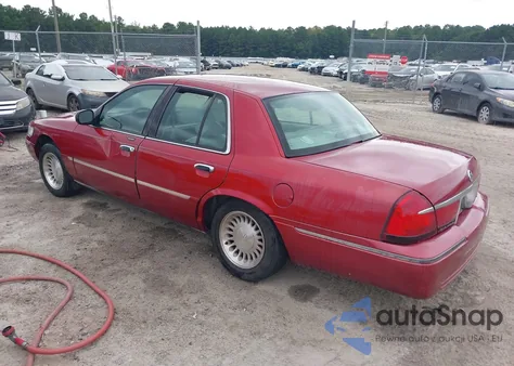 2000 Mercury Grand Marquis Ls z USA, uszkodzony, nr VIN 2MEFM75W3YX690374